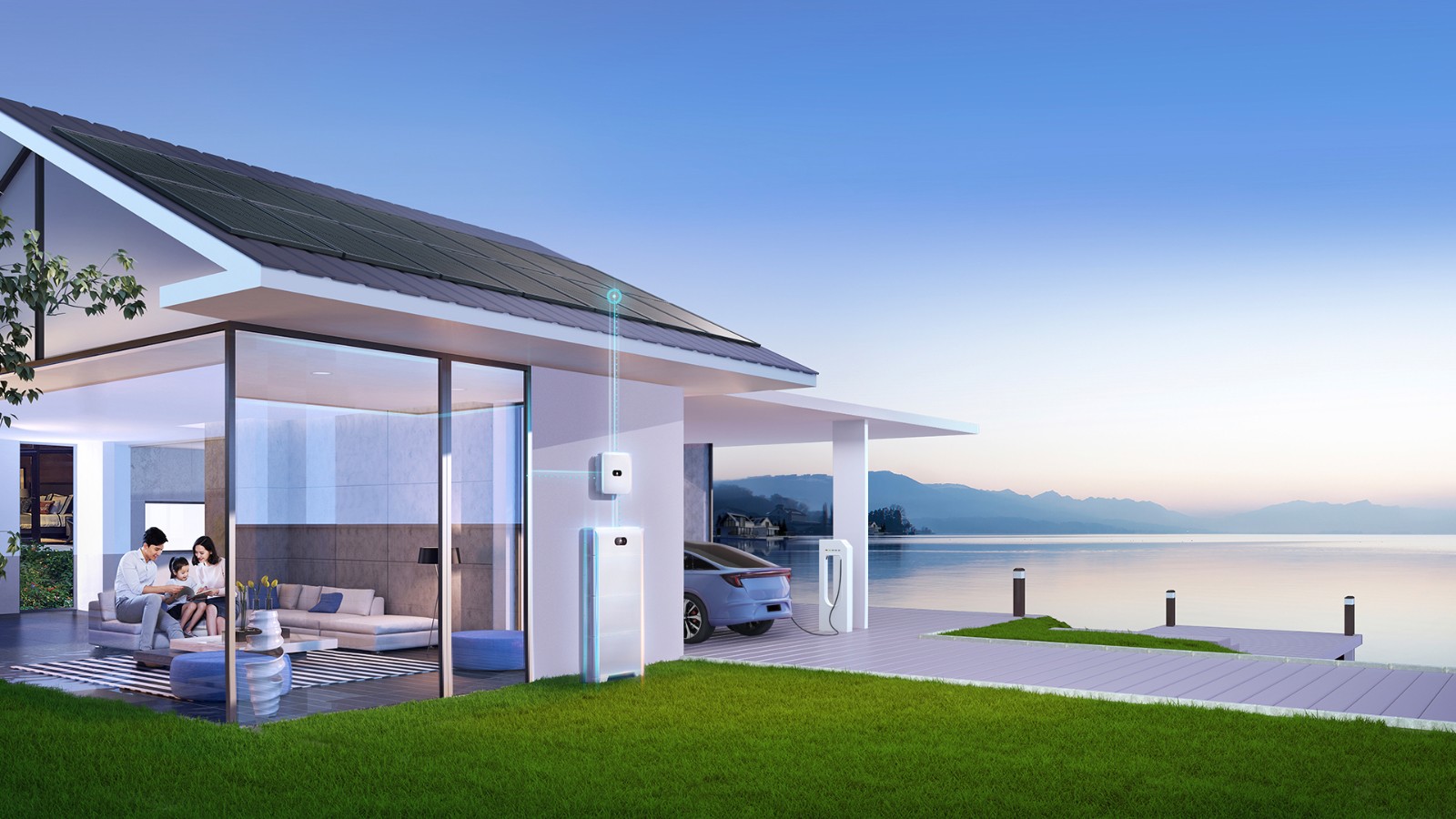 专一民用光伏科技创新 DB视讯二代专利型BIPV发电屋顶新发